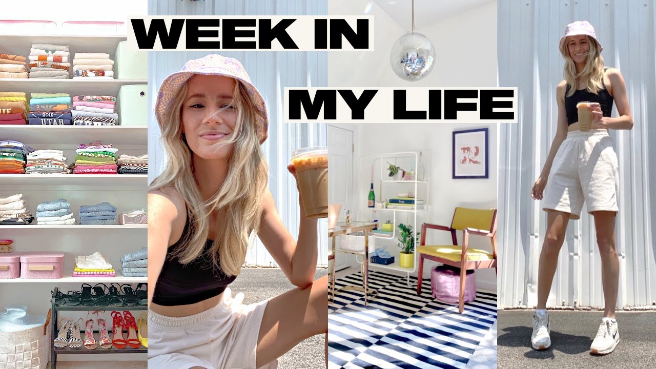 BIIG VLOG (because i'm back!) | 4th of july, closet tour + room updates, getting ORGANIZED, H&M haul