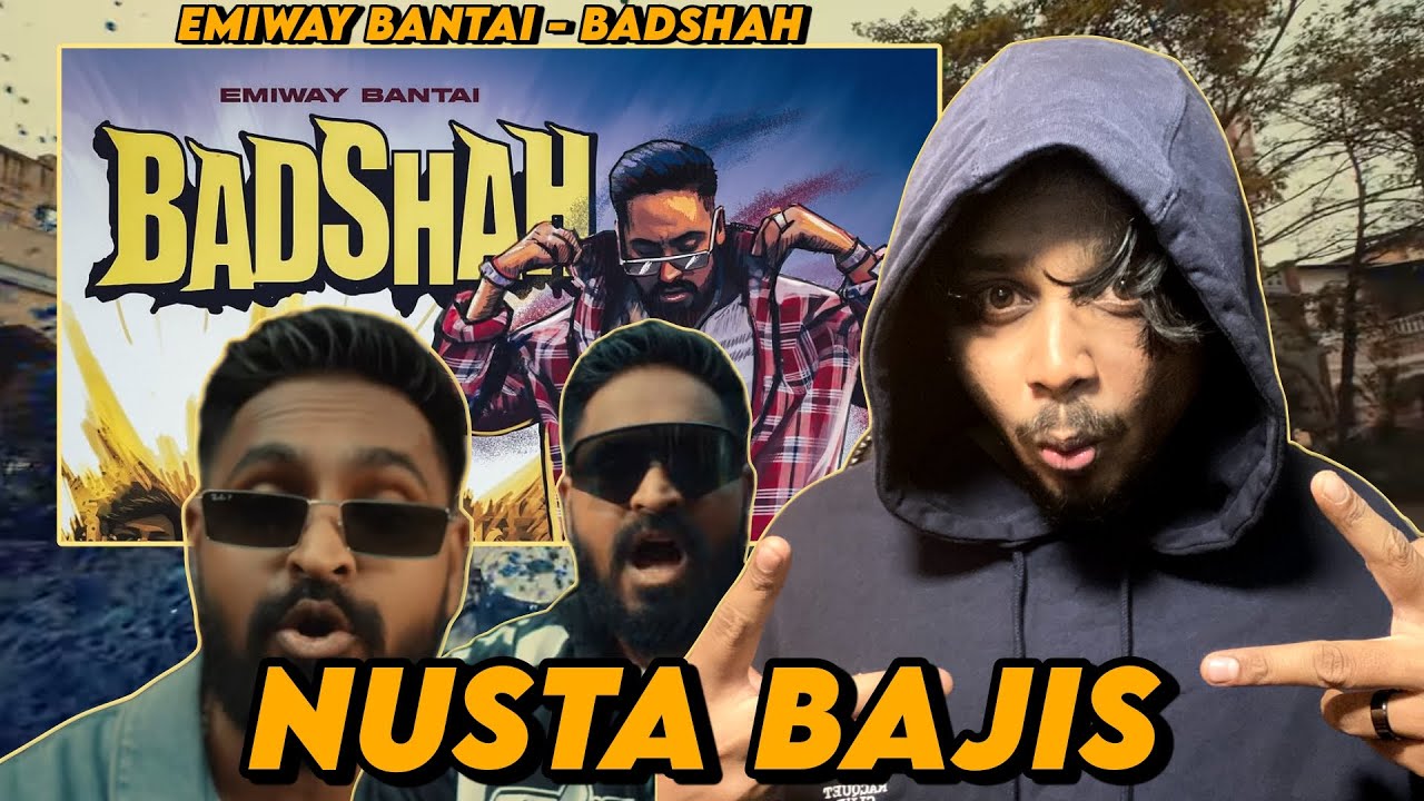 EMIWAY BANTAI - BADSHAH ( OFFICIAL MUSIC VIDEO ) | REACTION |