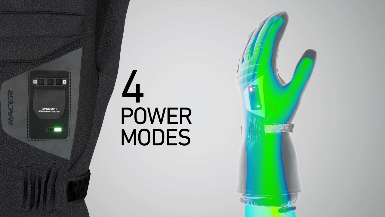 Connectic 4 - Gants chauffants