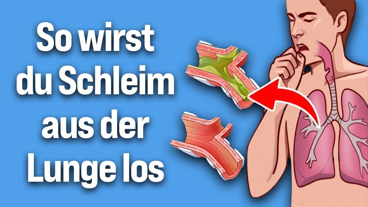 Wie man Schleim in der Lunge SOFORT los wird!