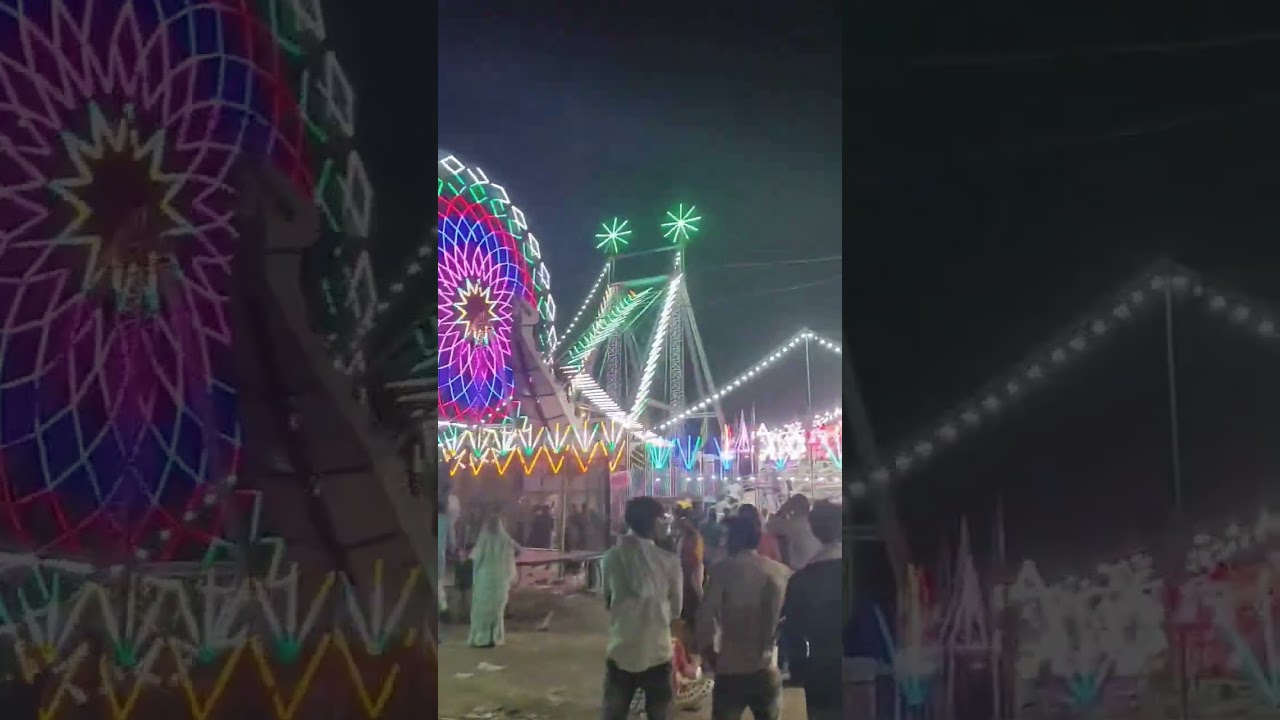Mata Ka mela #mela #giantwheel #mata#rajasthan #uttarpradesh #kailadevi #karoli_wale #amusementpark