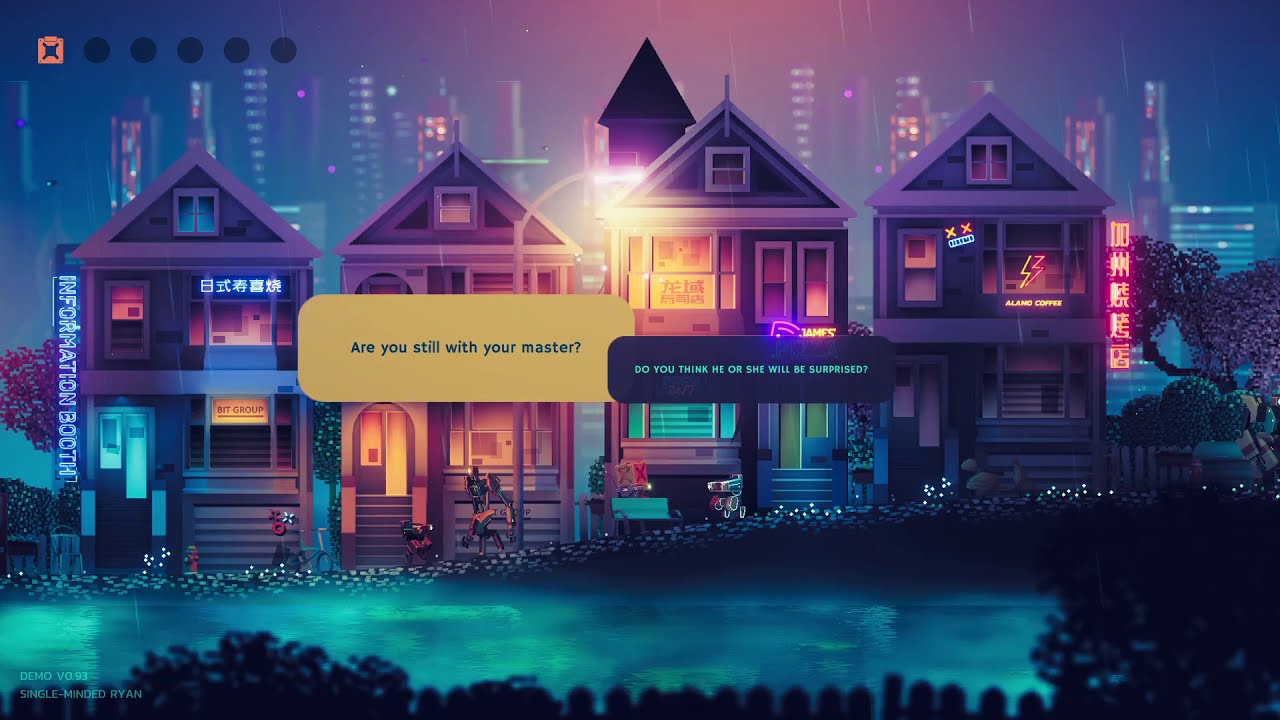 Soul Delivery (Full Playthrough) Play as a work unit robot in a neon city in this sci-fi platformer!