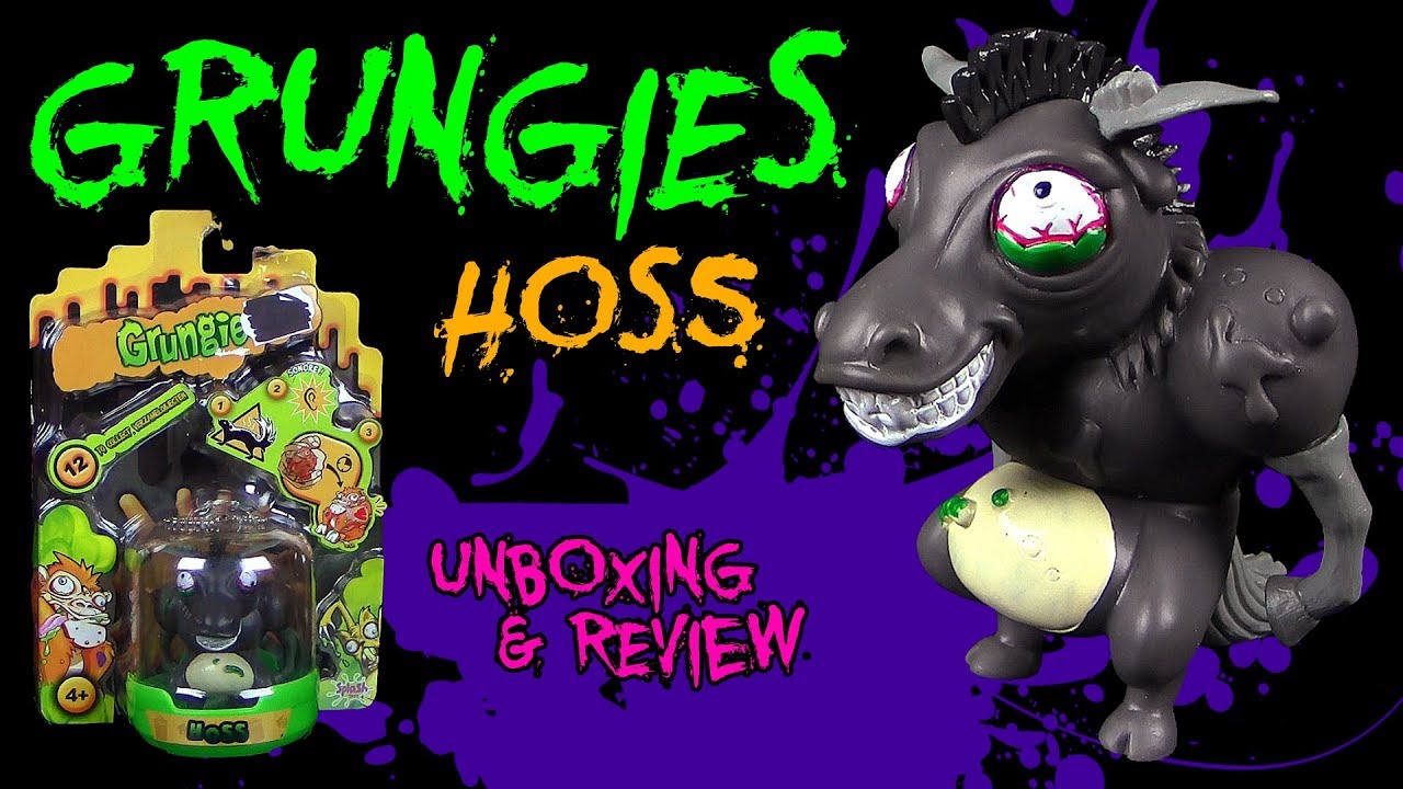 Stinky Grungies - Hoss - Unboxing & Review - stinkende & quietschende Zombie Tiere