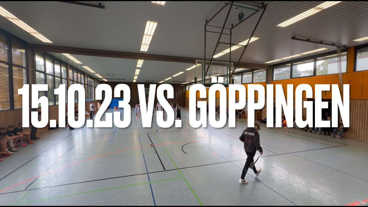 15.10.23 Heimspiel U16LL Young Panthers vs. Göppingen