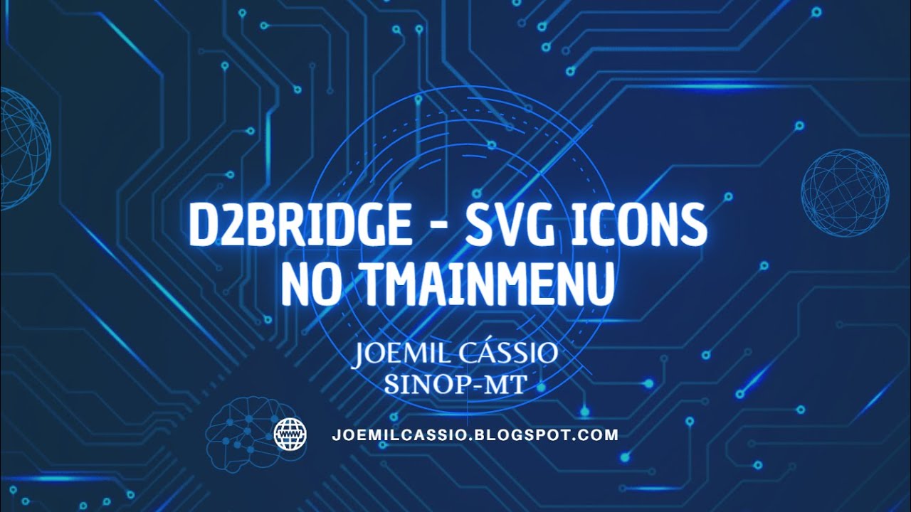 D2Bridge - Personalizando o TMainMenu com SVG Font