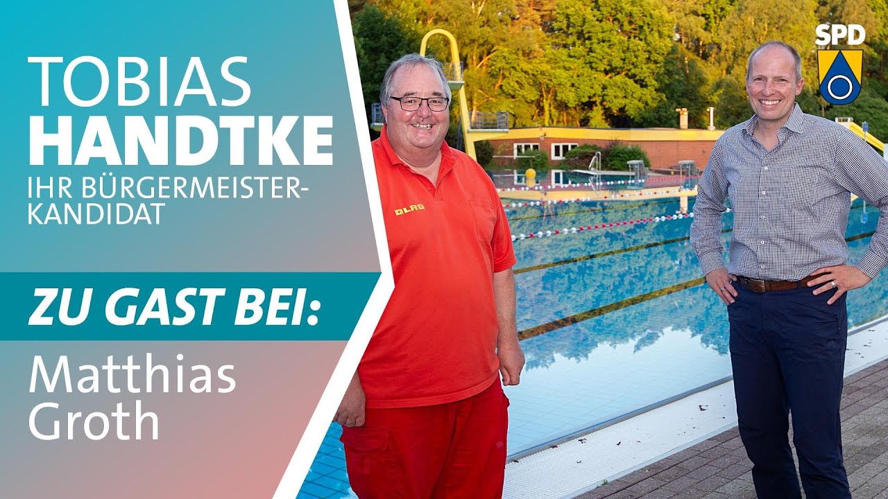 Tobias Handtke zu Gast bei Matthias Groth (DLRG) | Neu Wulmstorf