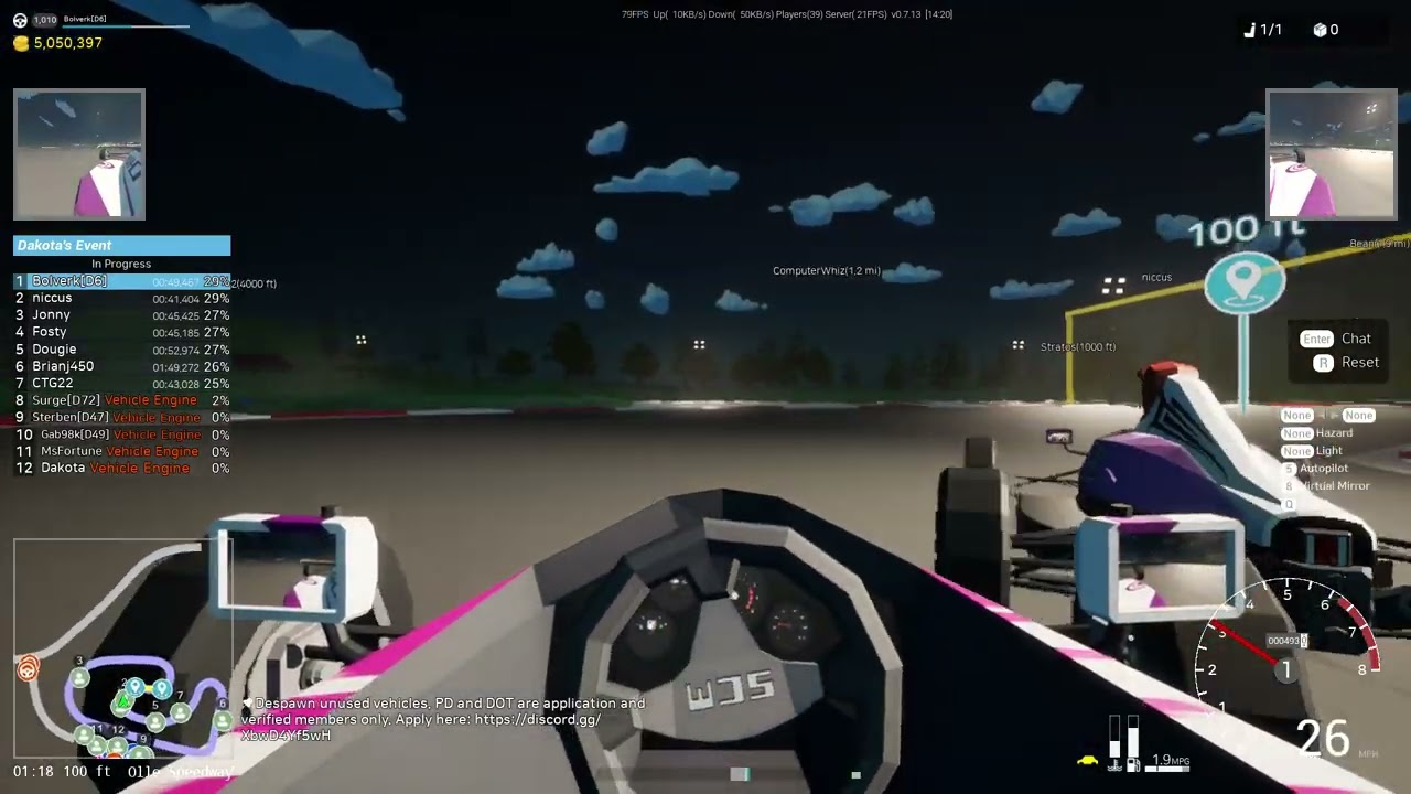 MotorTown MM Race League 3 - Chaos and Claustrophobia