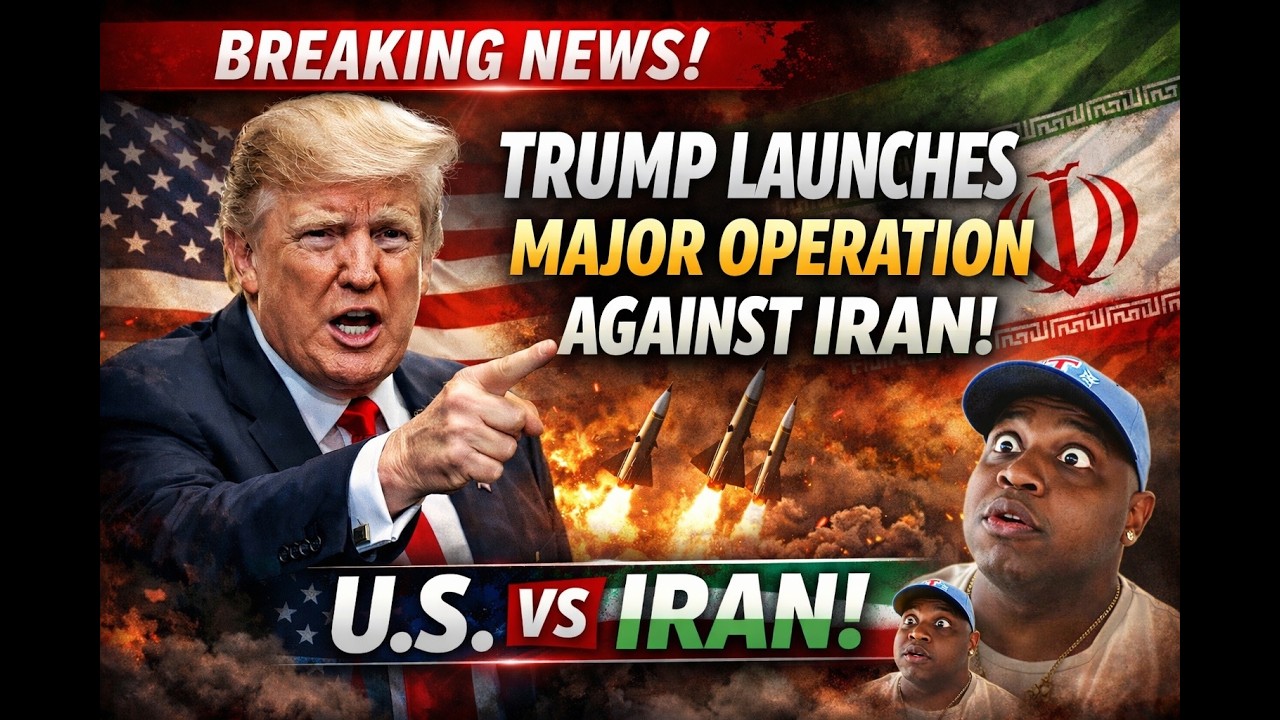 Breaking News: President Donald Trump launches U.S. military combat operations in Iran