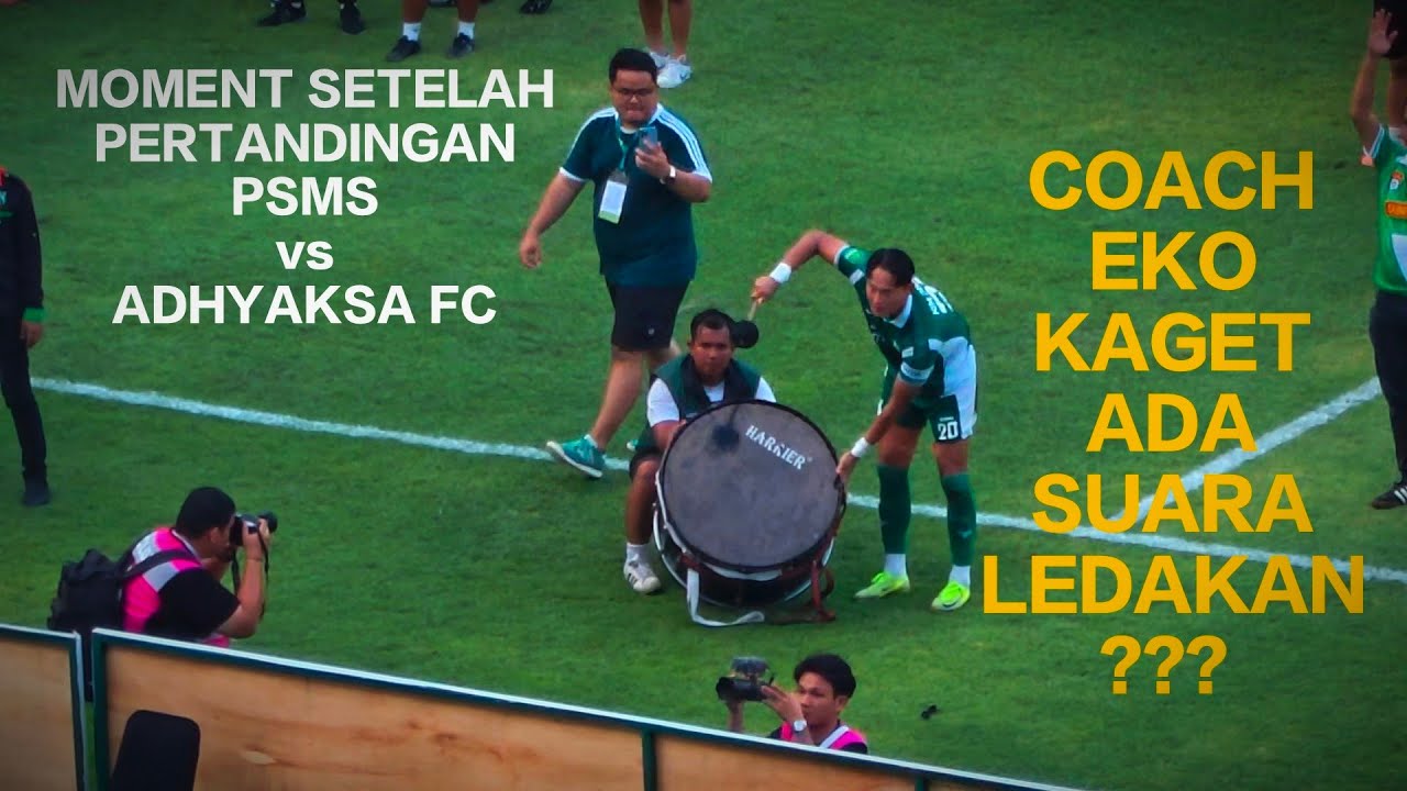 Moment Setelah Pertandingan PSMS Medan vs Adhyaksa FC (Pegadaian Championship 2025/2026)