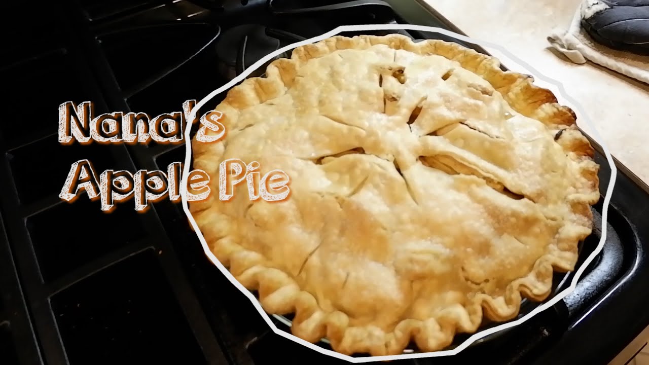 Nana's Homemade Apple Pie. Perfect for Holiday Celebrations!