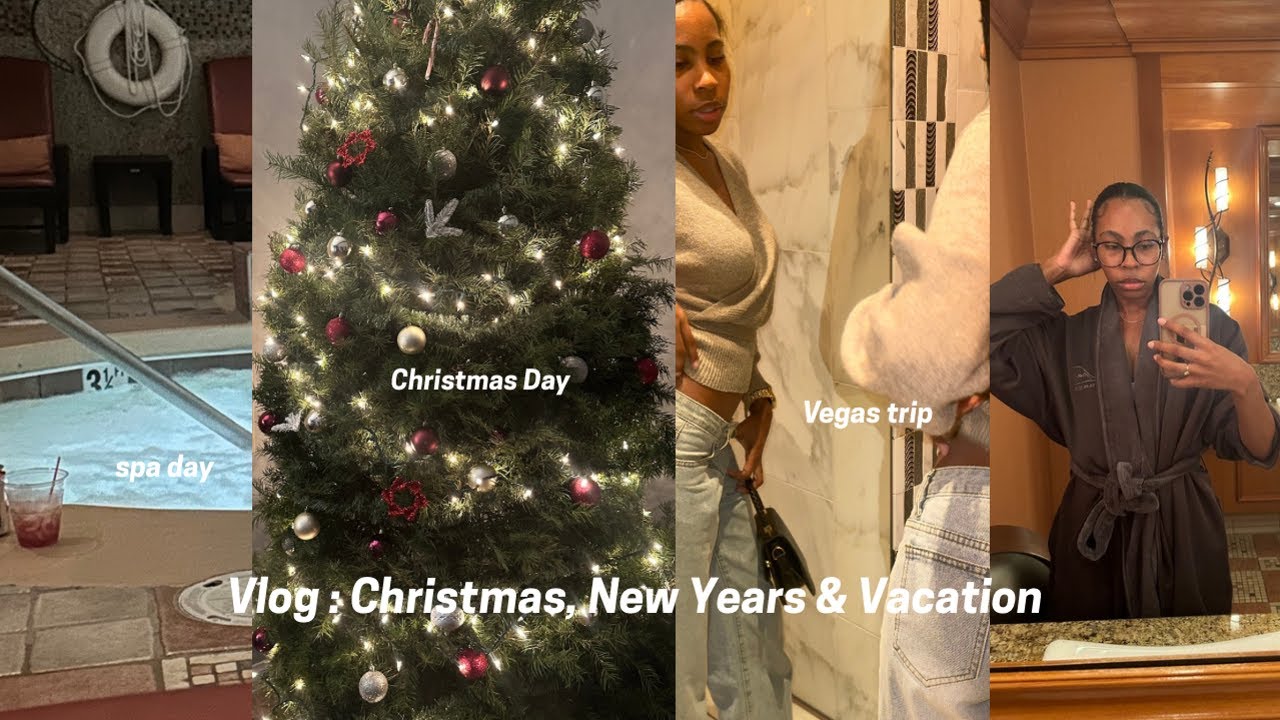 VLOG: Spend Christmas & New Year's with me 💕 Vegas Trip!