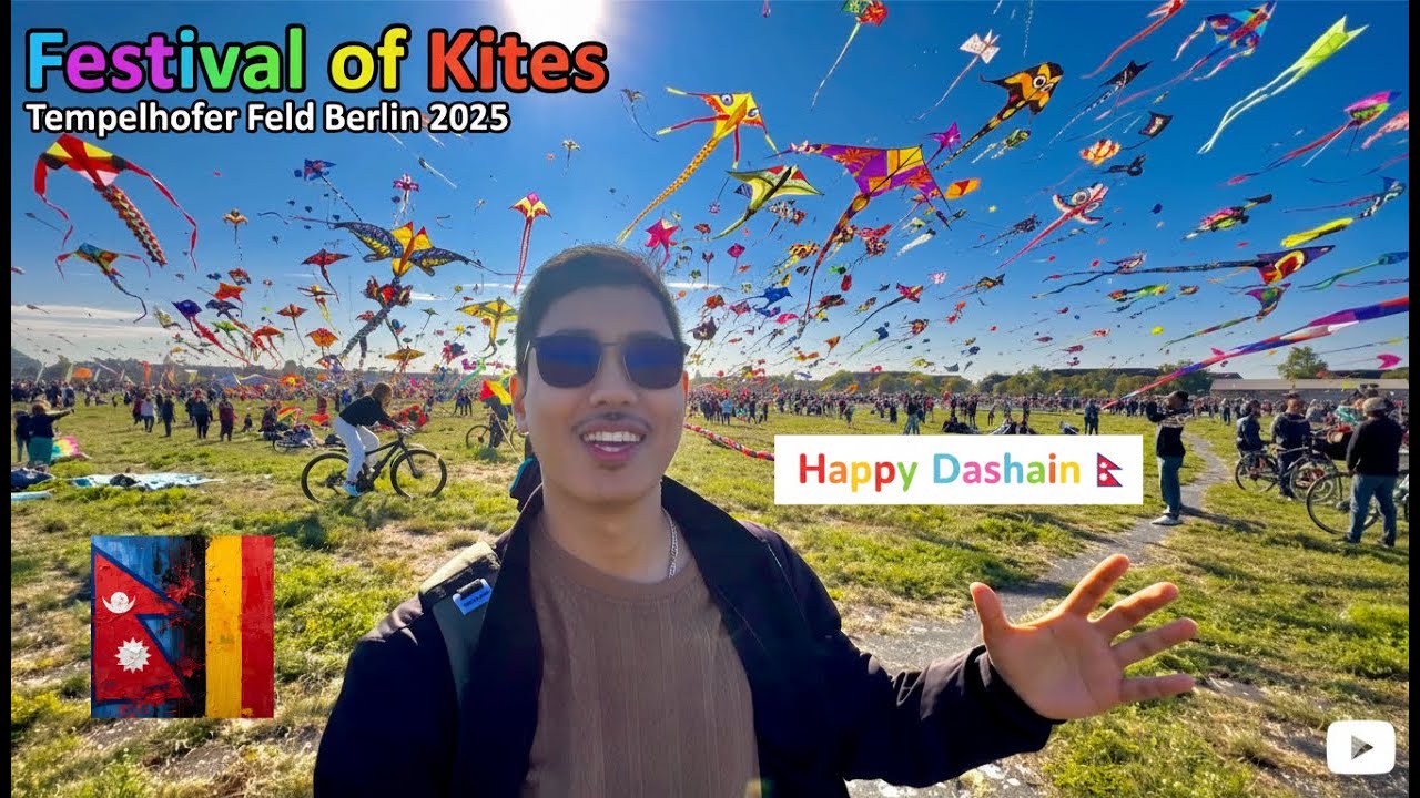 🪁 Festival of Kites 2025 |📍Tempelhofer Feld, Berlin 🎏✨
