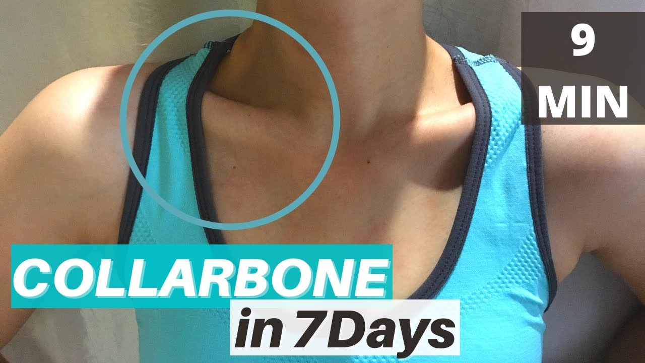 HOW TO WORKOUT YOUR COLLARBONE | I Tried Emi Wong Exercises for one week (No Equipment)