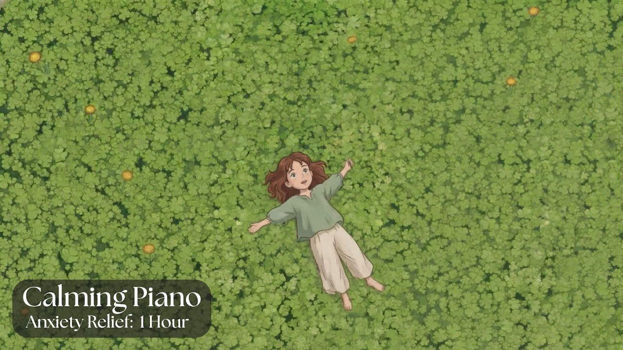 Calming Piano Music for Anxiety Relief & Relaxation | Stress Relief Music for Focus Study, Work