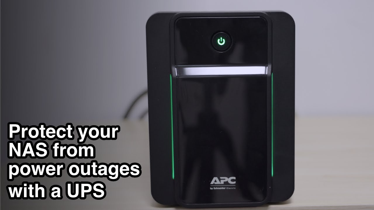 Protect your NAS with a UPS | APC Back UPS