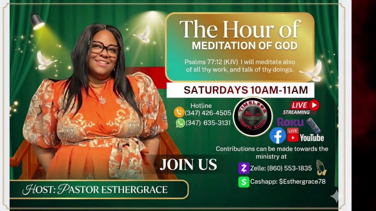 THE HOUR OF MEDITATION OF GOD