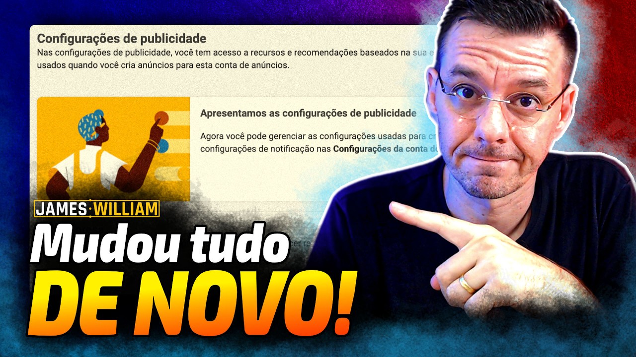 NOVAS CONFIGURAÇÕES DE PUBLICIDADE | Facebook ADS