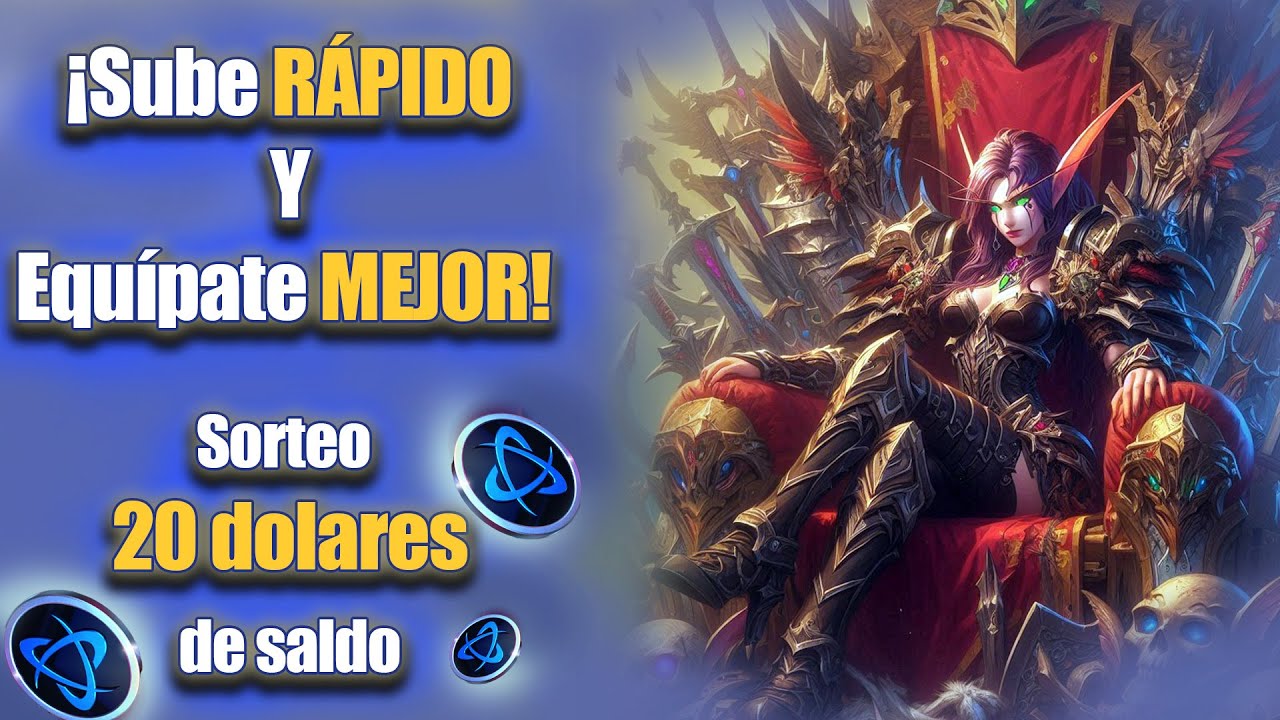 🚀 Cómo Subir de Nivel y Equiparte RÁPIDO ⚔️ en The War Within 🌌 |  Guía Completa para WoW 2025 🏆