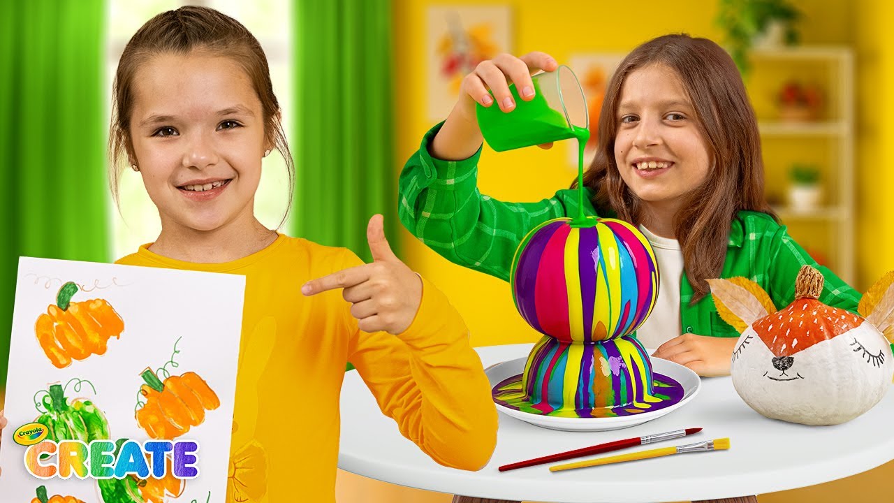 Colorful Fall Art Ideas for Kids 🎨🍂 Creative Crafts with Nature