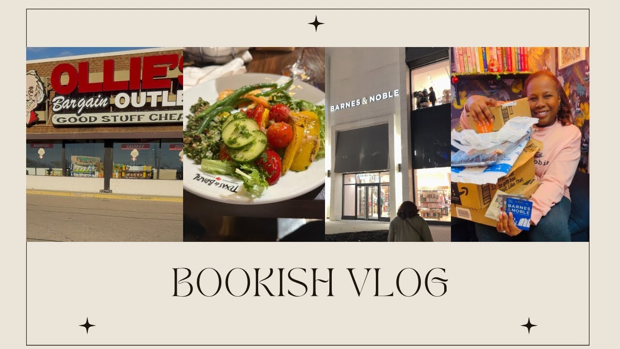Покупки ко дню рождения 2025 🎊 | Шоппинг в Book Outlet, B&N, Ollie’s | Обзор книги ✨🎁