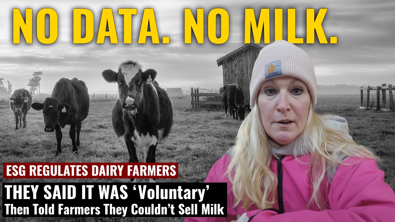 NO DATA. NO MILK. They Said It Was &lsquo;Voluntary&rsquo; &mdash; Then Told Farmers They Couldn&rsquo;t Sell Milk