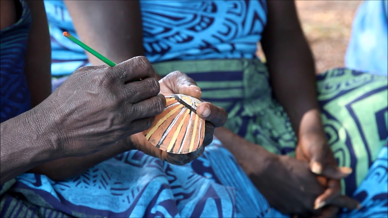 LES ABORIGENES D'AUSTRALIE, L'ART TIWI