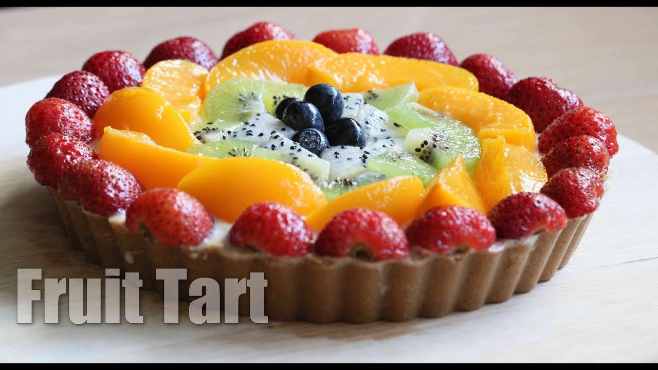 No-Bake Fruit Tart | Quick Dessert Recipe without baking