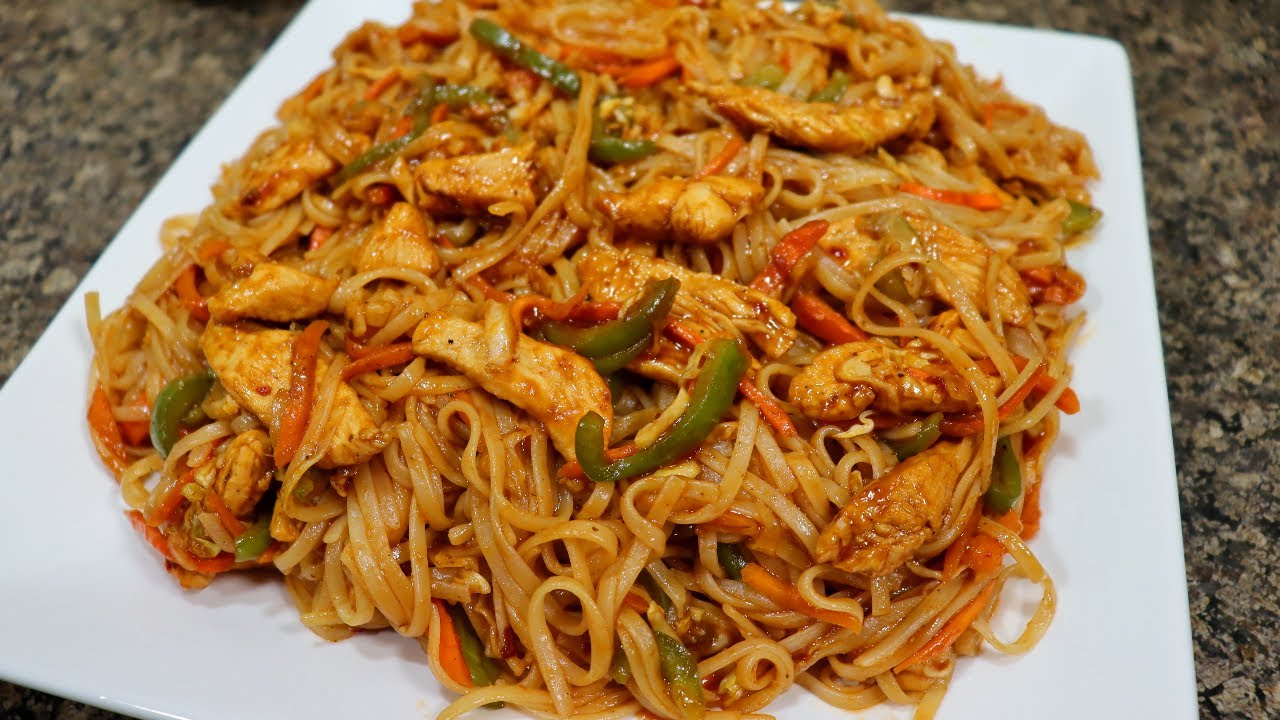 Spicy Chicken Noodles Recipe | Chicken & Vegetable Noodles | Quick & Delicious Spaghetti Recipe