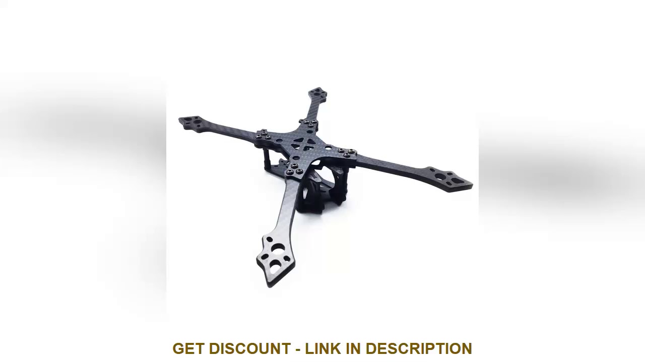 HGLRC Batman220 220mm Carbon Fiber Frame Kit 5mm Arm for RC FPV Racing Drone