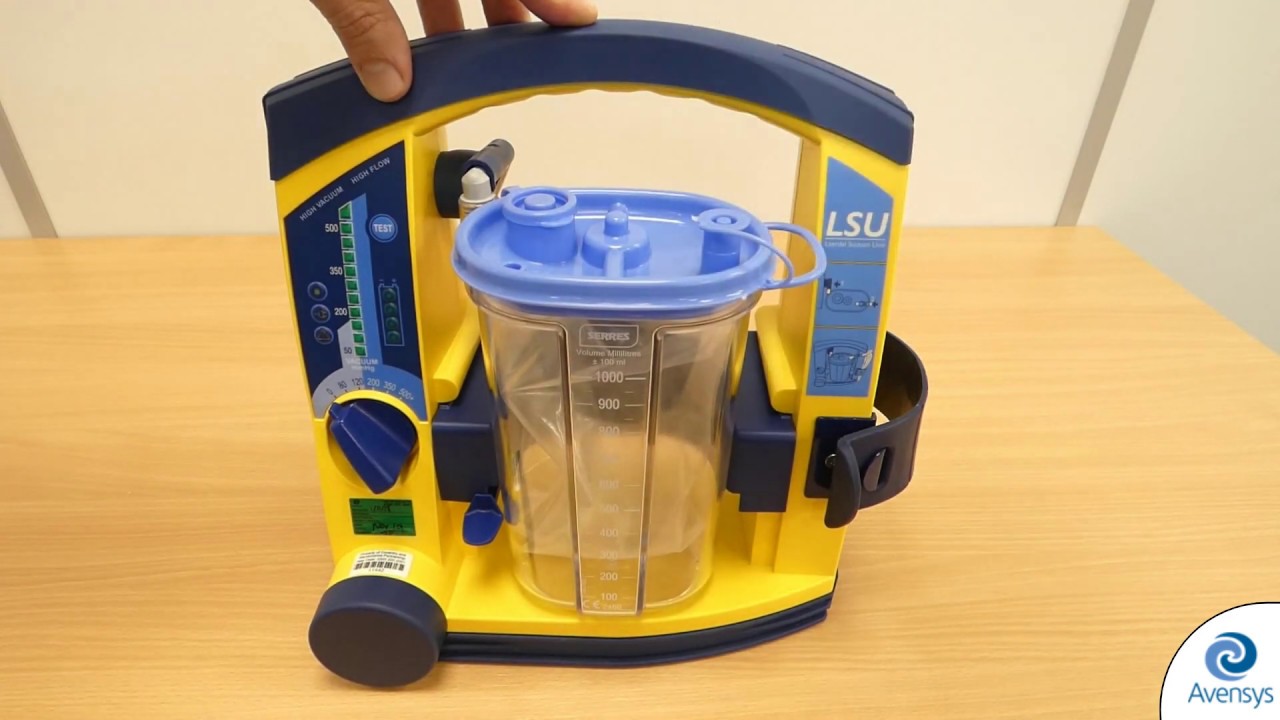 Avensys Training Laerdal Suction Unit video