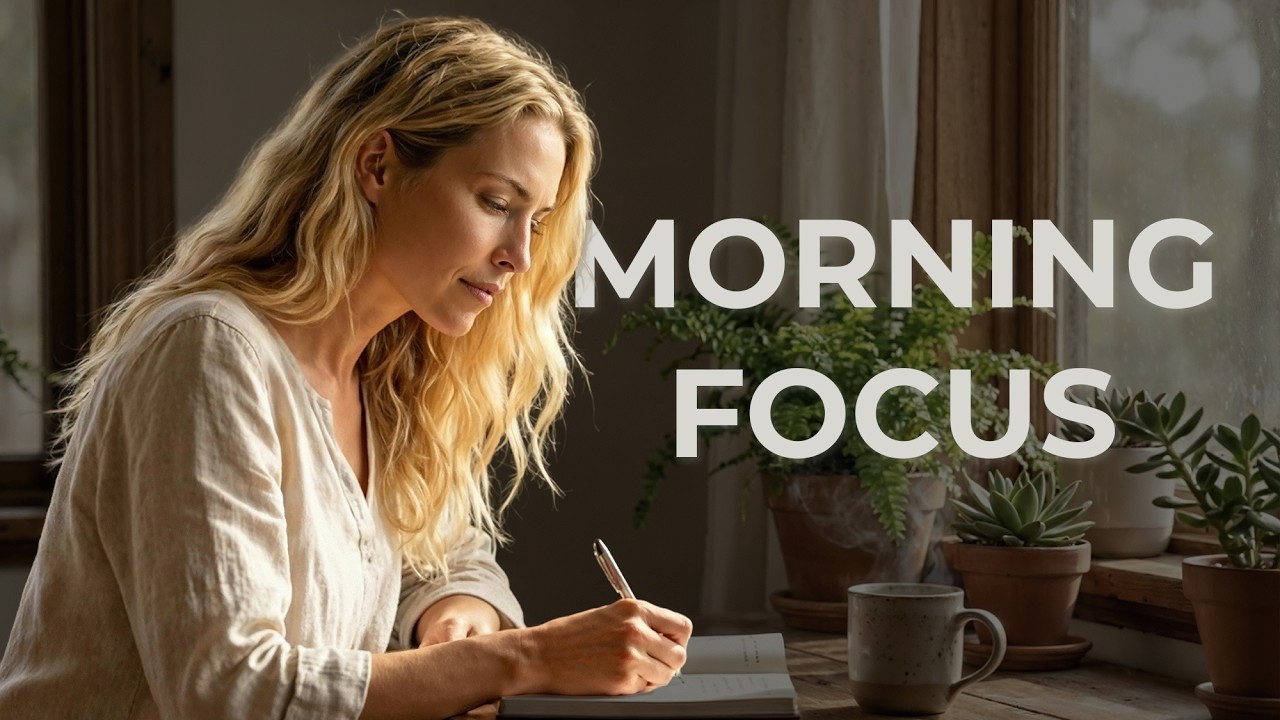 Morning Flat Focus – Warm Minimal Lofi Ambience for Deep Work