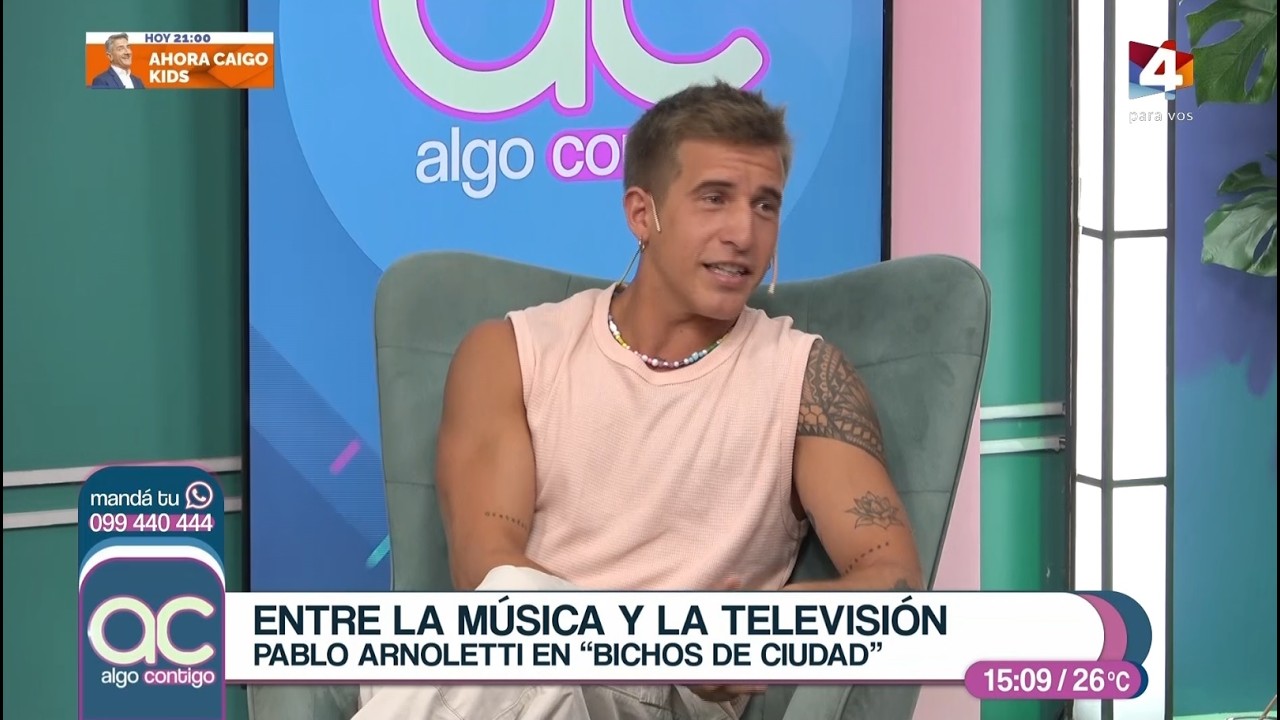 Algo Contigo - Pablo Arnoletti se suma a 