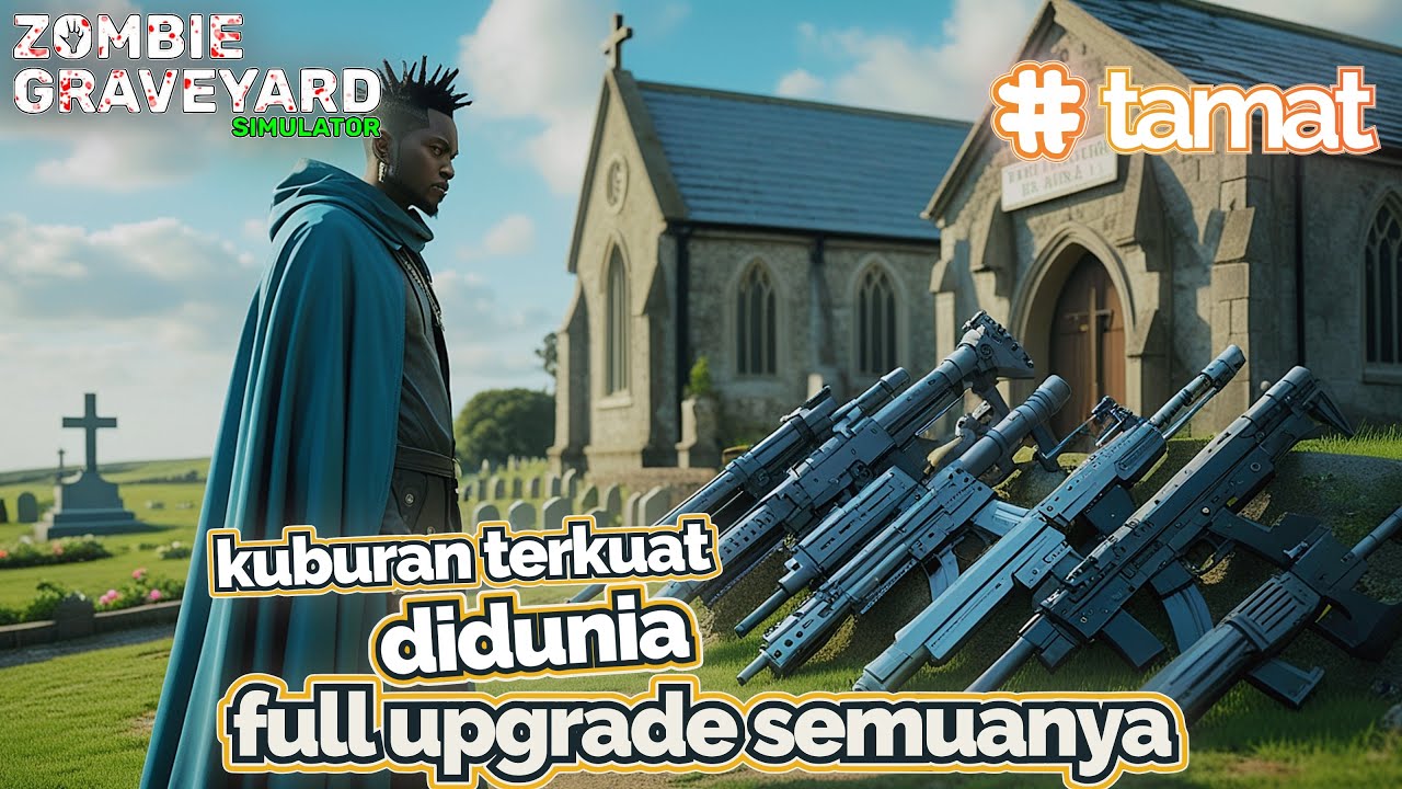 Akhirnya!! MAX Upgrade! Aku Bikin Kuburuan Terkuat Di Dunia!! Zombie Graveyard Simulator #TAMAT