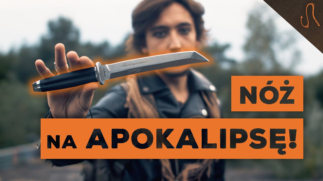 N&Oacute;Ż NA APOKALIPSĘ! | N&oacute;ż Taktyczny Tokisu - Tanto | Ostrzał Kontrolowany.