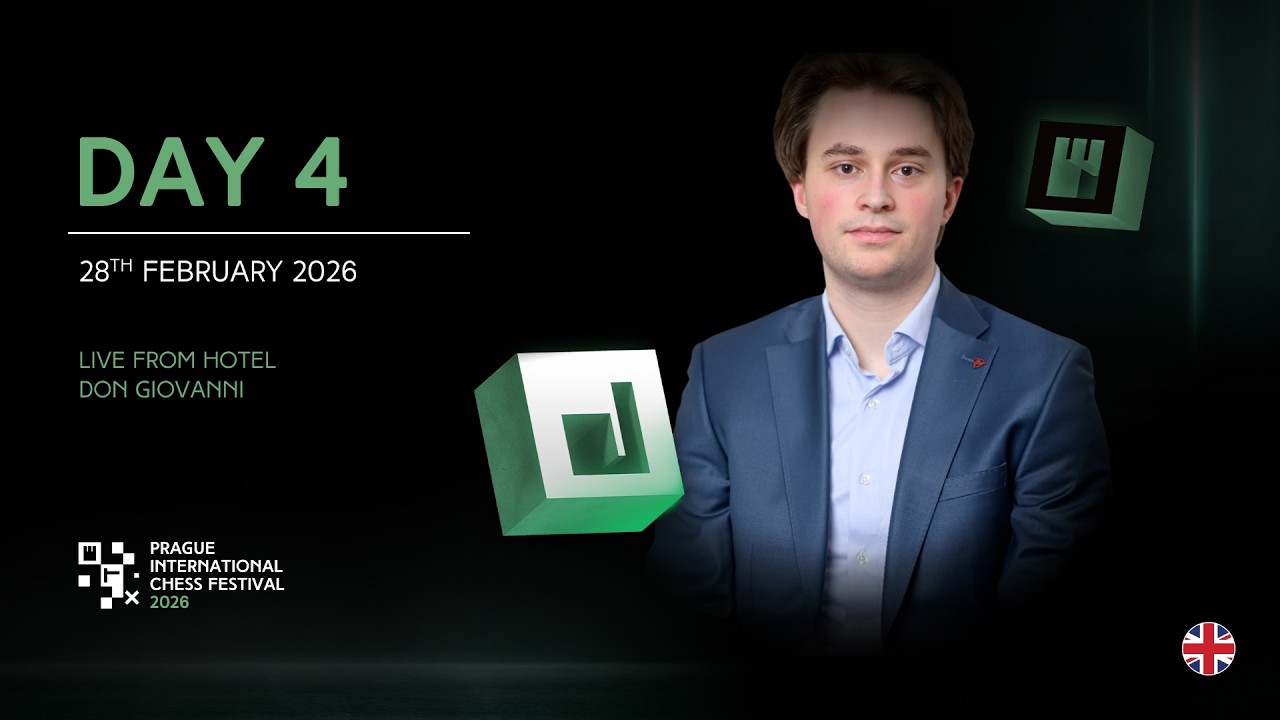 Prague International Chess Festival 2026 | Round 4 | Keti Tsatsalashvili & Alojzije Jankovic