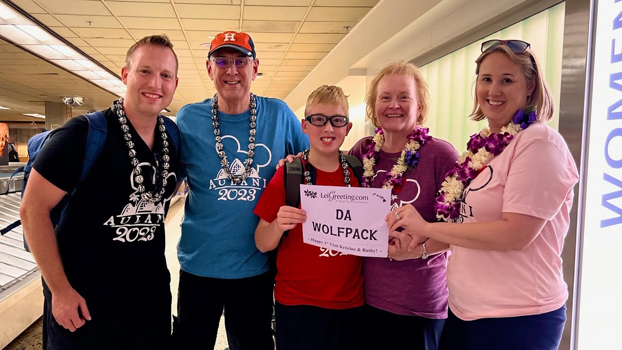 Wolfpack Hawaii 2023 • Day 1 • Travel Day to Disney's Aulani