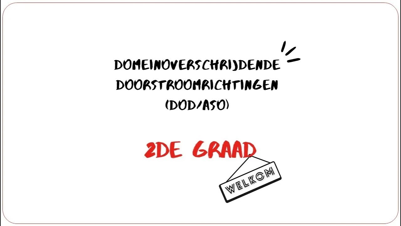 Infoclip Voorstelling SDGC + DOD