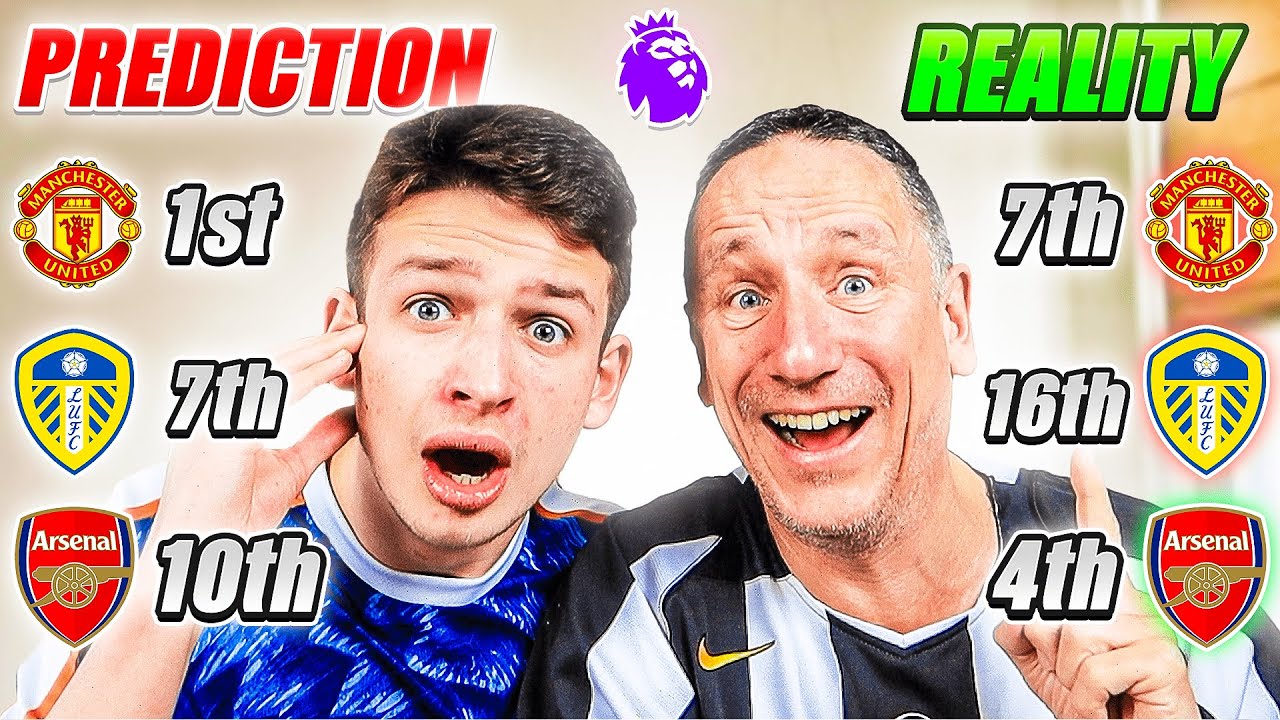 Reacting to our ORIGINAL Premier League Predictions