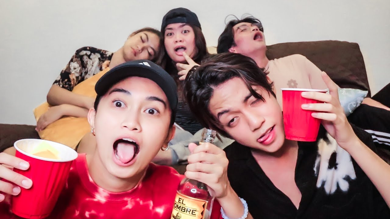 intense truth or drink w/ the housemates