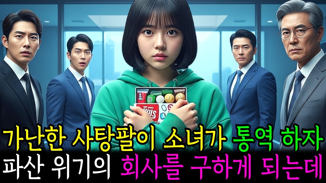 할아버지, 제가 통역할게요. 버려진 사탕팔이 손녀가 통역 하자 파산 위기의 회사를 살렸다