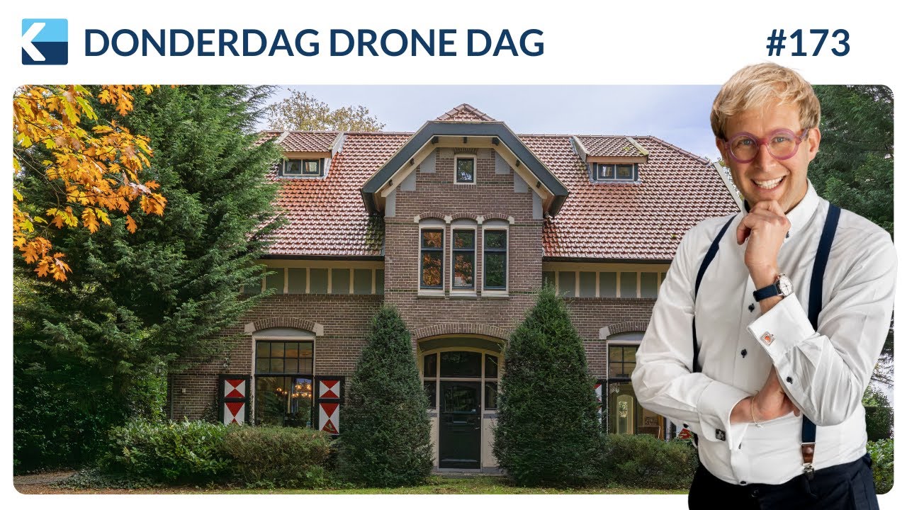 Sprookjesachtig wonen - Herenweg 25 & 25S, Bergen | Drone Video - Klaver Makelaardij