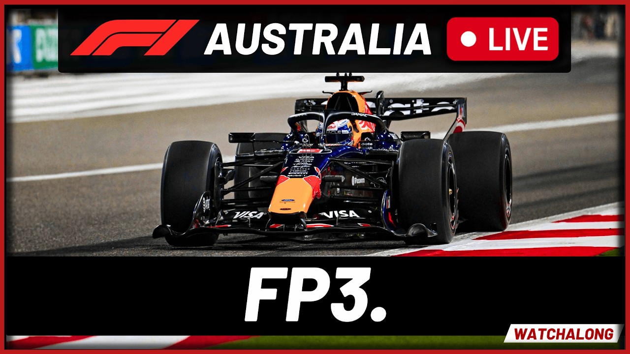 🔴F1 Live - Australian GP FP3 - Live Timings + Commentary