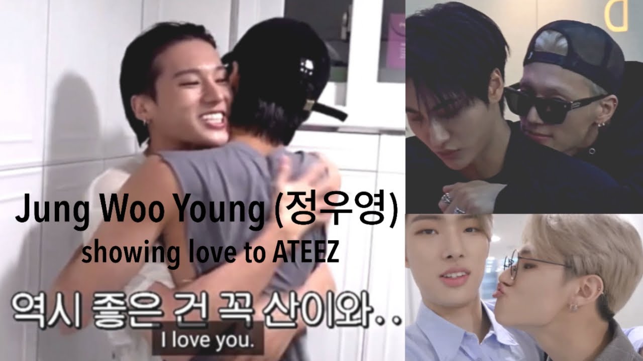 Jung Wooyoung (정우영) | showing love to ATEEZ