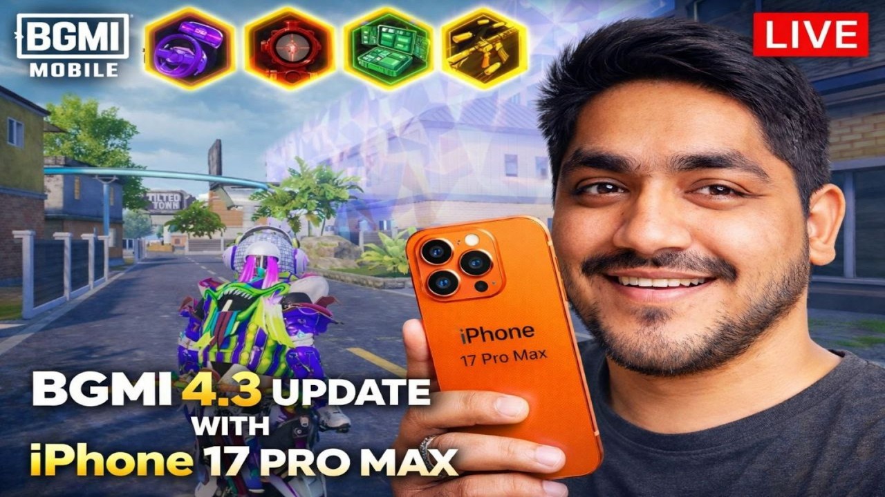 BGMI 4.3 Update Pharaoh Mode Returns 🔥 BGMI 4.3 Update🔥iPhone 17 Pro Max BGMI 120FPS Gameplay🔥