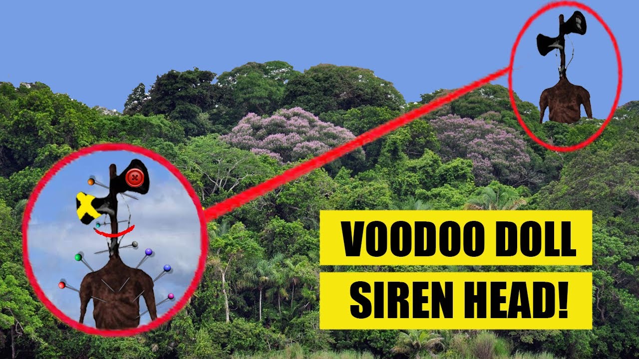 DO NOT MAKE A SIREN HEAD VOODOO DOLL (INSPIRED BY JAY HILLS) & USE IT IN THE SIREN HEAD FOREST!!