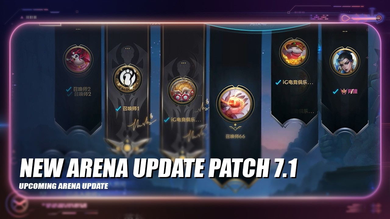 New Arena Update Patch 7.1 - Wild Rift