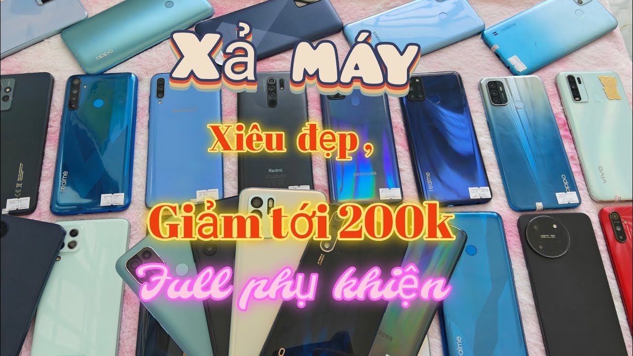 Xả máy xiêu đẹp giá lại hạt rẻ giảm tới 200k , pin xiêu trâu ram 12+ 256g ,đk miễn ship ,k cọc trước