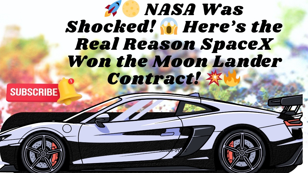 🚀🌕 NASA Was Shocked! 😱 Here’s the Real Reason SpaceX Won the Moon Lander Contract! 💥🔥