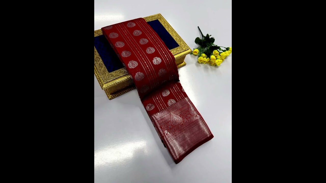 *Very Rich Bhutta work embosed Silk Sarees* price - 1299+$**