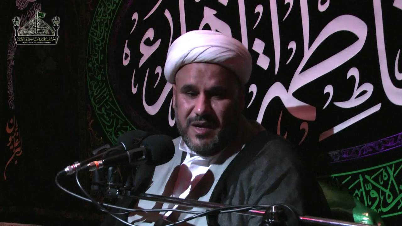 الشيخ كاظم العامري - نعي الختام - مصيبة استشهاد الامام محمد الجواد (ع) ليلة 29 ذو القعده 1437 هـ